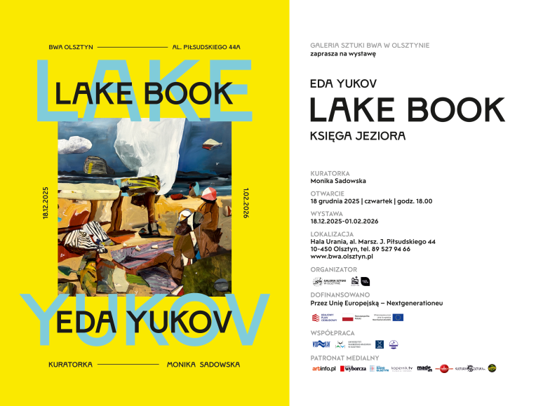 Eda Ykov "LakeBook" | BWA Olsztyn | WYSTAWA
